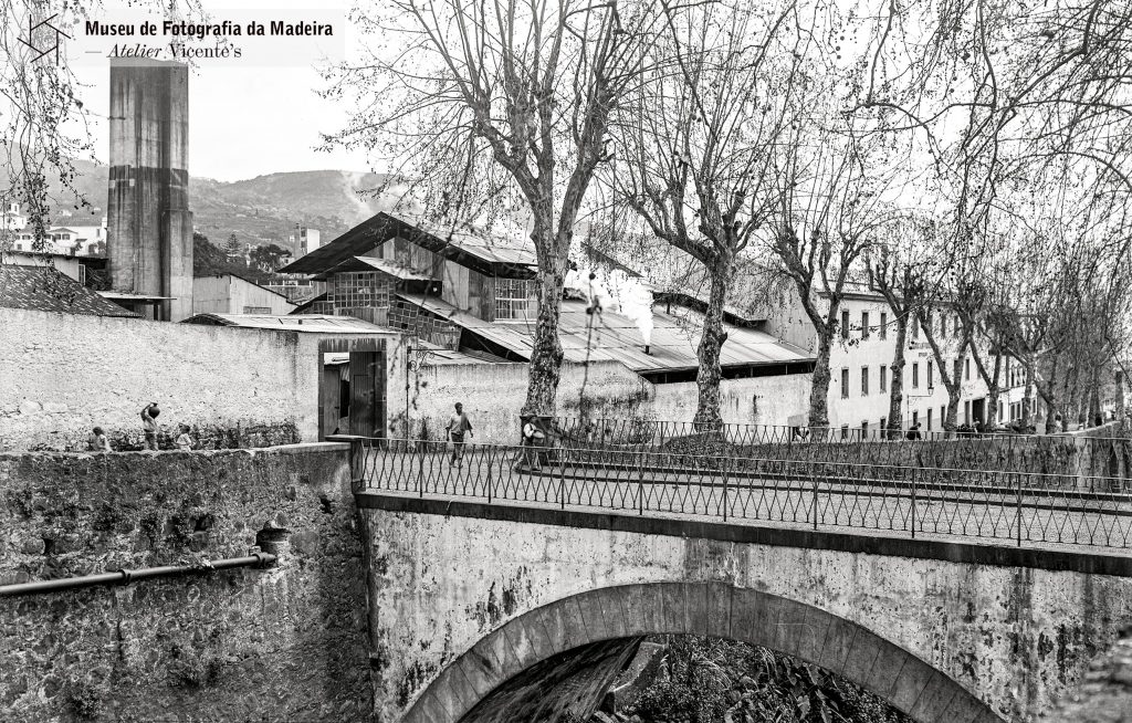 Fábrica do Torreão na rua da Princesa (atual rua 31 de Janeiro), freguesia de Santa Luzia (atual freguesia do Imaculado Coração de Maria), concelho do Funchal - Entre 1897 e 1905